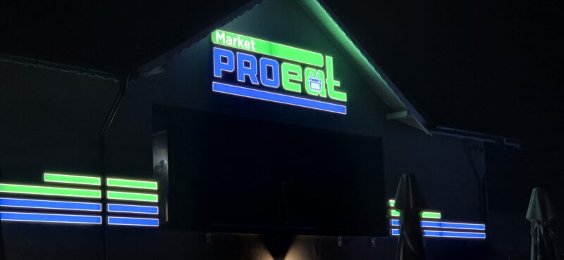 Exemplu de lucrare (firma luminoasa sau in relief) - ABT3D