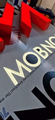 Exemplu de lucrare (firma luminoasa sau in relief) - ABT3D