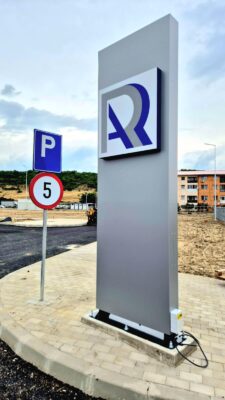 Exemplu de lucrare (firma luminoasa sau in relief) - ABT3D