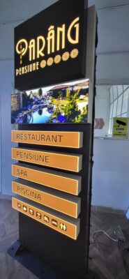 Exemplu de lucrare (firma luminoasa sau in relief) - ABT3D