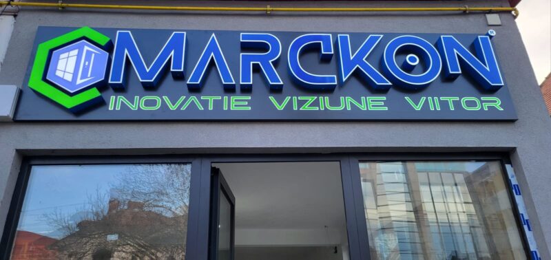 Exemplu de lucrare (firma luminoasa sau in relief) - ABT3D